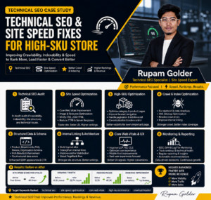 Read more about the article Technical SEO & Site Speed Fixes: An E-commerce SEO Case Study