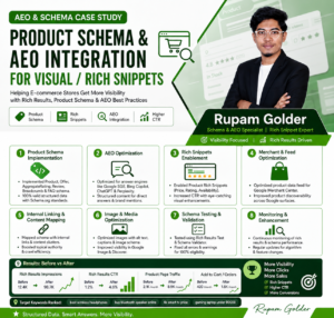 Read more about the article Schema Markup, Rich Snippets & AI Search Integration: An SEO Case Study
