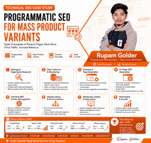 Read more about the article Programmatic SEO for Mass Product Variants: Building a Scalable E-commerce SEO System
